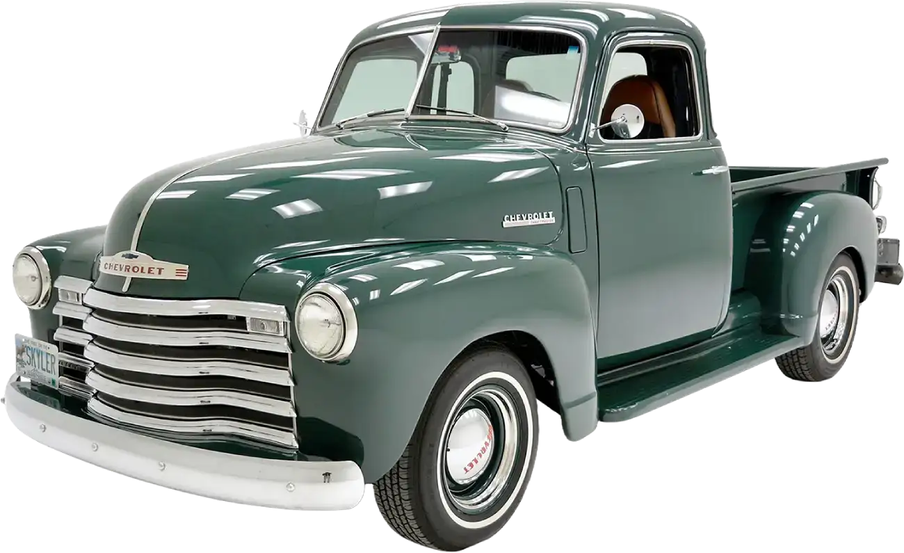 old Chevrolet pickup truck