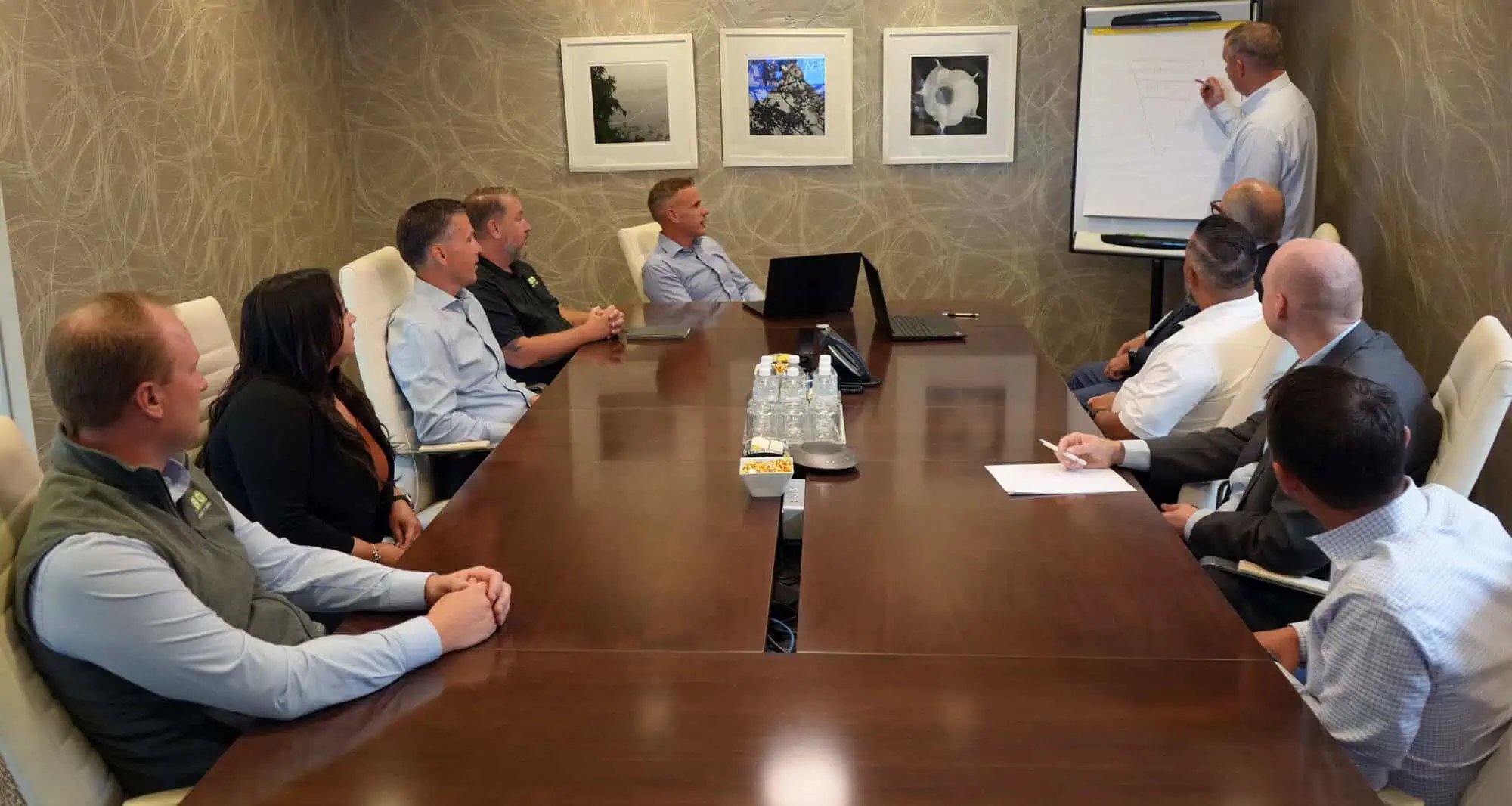 People meeting in a conference room